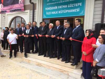 Yenişehir Fatma Göztepe İlçe Halk Kütüphanesi Açılışı
